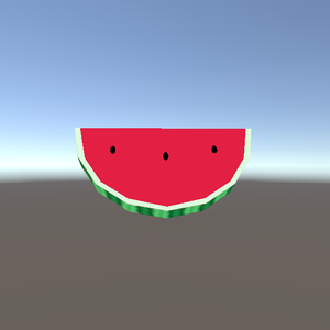 【3D-Model】Slice Watermelon | Suika