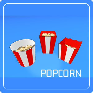 【VRChat】Popcorn ポップコーン [World/Modular Avatar] 缩略图 2