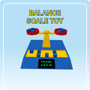 【VRChat】 Balance Scale Toy [Udonsharp] 
