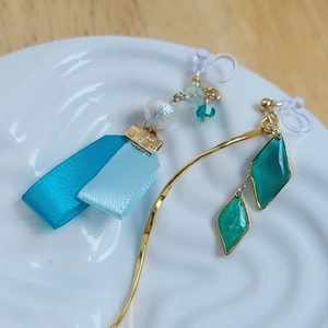 【再販】ツイステ＊ジェイド・リーチ　イメージピアス