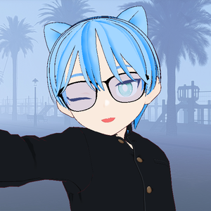 (Vtuber Character) Chibi! Boy Blueberry Character VRM