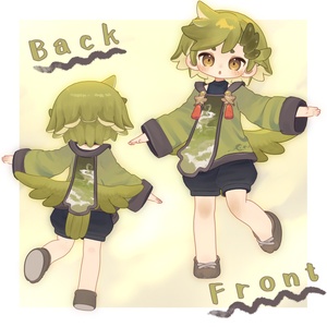 まめふれんず3Dプリントレジンフィギュア【ウズルハ】 - afro-da