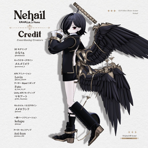 -ネハイル- Nehail【オリジナル3Dモデル】 缩略图 9
