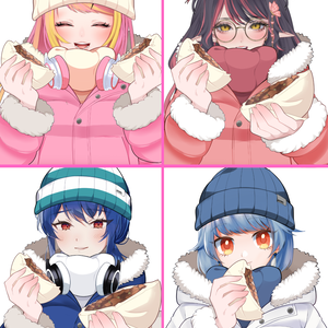 Vtuber素材_K-POP風冬衣装_高画質+商用利用権