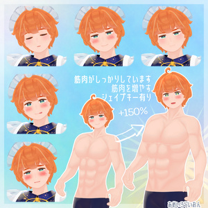 ルシアくん　エプロンver【オリジナル３Dモデル】 缩略图 3