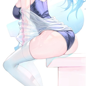 【受注生産】水着ラミィアクリルフィギュア C106