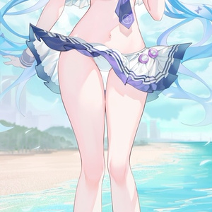 【受注生産】水着ラミィ等身大タペストリー C106