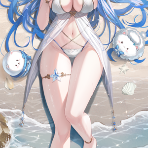 C108雪花ラミィ等身大タペストリー