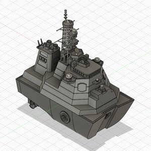 護衛艦娘 こんごう型艤装  3Dプリンタ出力用データ