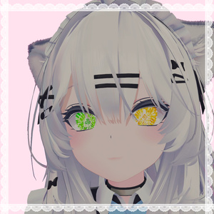 【7アバター対応】Crystal Card　eye texture 缩略图 4
