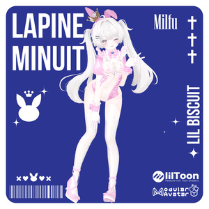【!!BIG SALE!!】🐰LapineMinuit🐰【VRChat想定】 缩略图 12