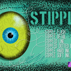 Affinity Photo & Affinity Designer Stipple 6 Pixel Brush