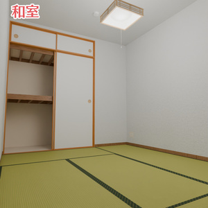 3LDKマンションの部屋の3Dモデル(家具付き)[Blender,unity(VRC)用] 缩略图 7