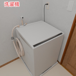 3LDKマンションの部屋の3Dモデル(家具付き)[Blender,unity(VRC)用] 缩略图 14