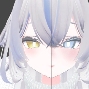 【VRchat】お人形さんのようなキュートなサメメイク【Rurune】【ルルネ】Cute shark makeup that looks like a doll 缩略图 2