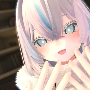 【VRchat】お人形さんのようなキュートなサメメイク【Rurune】【ルルネ】Cute shark makeup that looks like a doll 缩略图 3