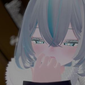 【VRchat】お人形さんのようなキュートなサメメイク【Rurune】【ルルネ】Cute shark makeup that looks like a doll 缩略图 4
