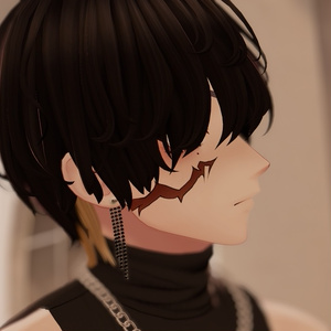 作者がこだわりぬいた超好青年メイク【VRChat】狛乃 (Komano)The ultra-good-looking makeup that the author is particular about. 缩略图 7