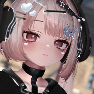 重めのメンヘラ女子風メイク【VRchat】【ミルフィ Milfy】★On sale  3/31  ★ Menhera girl's Style Makeup 缩略图 8