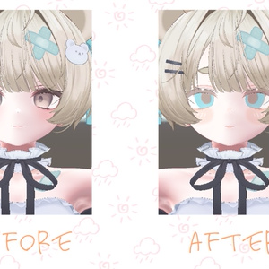 ぽわぽわくまさんメイク【VRchat】【ミルフィ Milfy】 缩略图 2