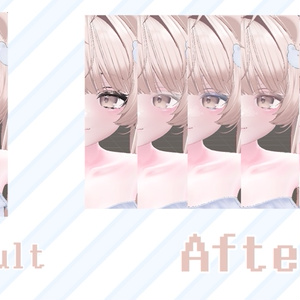 ぷるぷるなろぅりぃメイク【VRchat】【ミルフィ Milfy】★On sale 4/7!!★Jiggly Naroly Makeup 缩略图 4