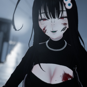 治安悪めのメイク＆血テクスチャ【VRChat】【Shinra】【森羅】【ミルティナ】【Milltina】Crime-ridden makeup & blood texture 缩略图 10