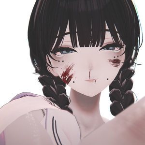 治安悪めのメイク＆血テクスチャ【VRChat】【Shinra】【森羅】【ミルティナ】【Milltina】Crime-ridden makeup & blood texture 缩略图 6