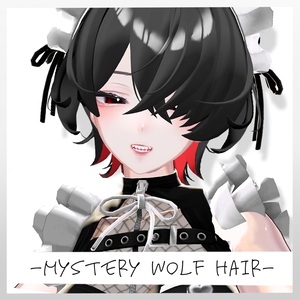 Mystery_Wolf【3Dヘアモデル】【VRchat】