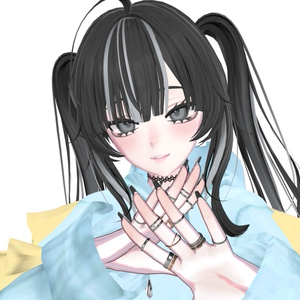 ゴシック風なメイクテクスチャ【VRChat】【Shinra】【森羅】 Beauty Gothic Makeup 缩略图 3