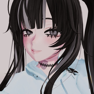 ゴシック風なメイクテクスチャ【VRChat】【Shinra】【森羅】 Beauty Gothic Makeup 缩略图 6