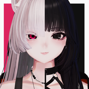 儚げな白メイク【しゅあん】【Shuan】【VRCHAT】Ephemeral white makeup
