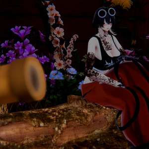 Full-throttle angler🐟【VRChat向け3Dモデル】 缩略图 4