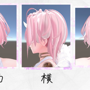 🔸星ノ欠片ウルフ🔸Star Fragment Wolf 🐺【3Dヘアモデル】【VRchat】 缩略图 5