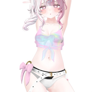 🐬○o。.Summer Pastel.。o○🐬【VRCHAT】『3Dアバター衣装』 缩略图 4