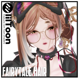 🔮おとぎ話ヘア🔮FairyTale Hair🔑【3Dヘアモデル】【VRchat】