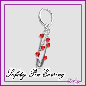 Safety Pin Earring 安全ピンイヤリング