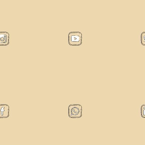 【SNS用アイコン】手書きアイコン６種類セット🌿