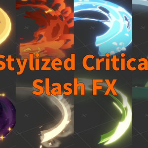 Stylized Critical Slash FX