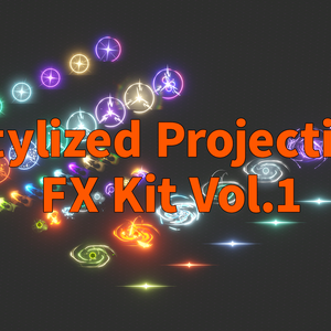 Stylized Projectile FX Kit Vol1