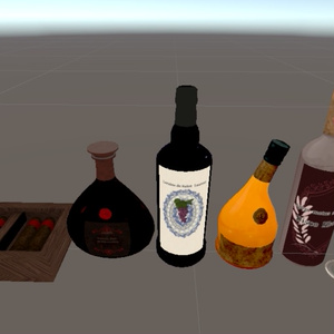 3D小物ボトルやグラス葉巻 缩略图 2