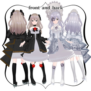 雪華ZetsuKa_ver1.1【オリジナル3Dモデル】 缩略图 2