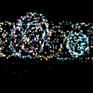 【2026/9/13まで無料配布中】【OBS用・配信素材】動く花火エフェクト　Firework Effect【簡単導入】