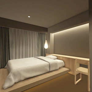 【VR用ワールド】single room　※主にcluster最適化