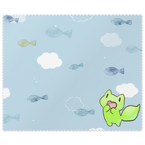 Kae-chan's glasses cleaning cloth