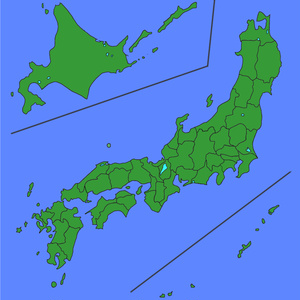 日本地図