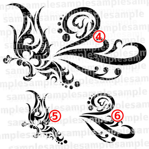 【VRChat】オシャレタトゥーセット 第1弾 tattoo set 缩略图 3