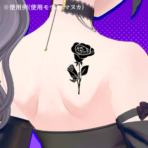 【VRChat】薔薇タトゥーセット 第6弾 tattoo set 缩略图 4