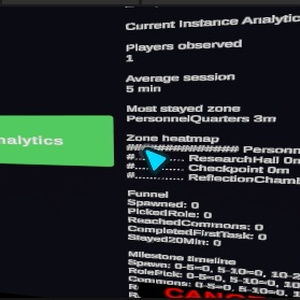 VRCPersistence 0.7 - VRChat World Persistence and Live Analytics Framework