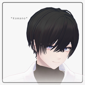 【9アバター対応】Nocturn-Short-Hair 缩略图 7