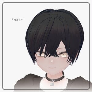 【9アバター対応】Nocturn-Short-Hair 缩略图 9